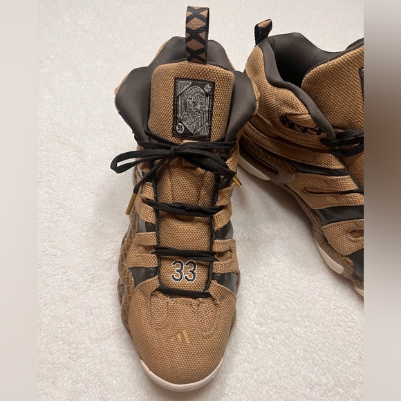 Mens Adidas Crazy 8 BHM Kareem Abdul Jabbar Size 13 Shoes Limited Edition Clean - Picture 2 of 10